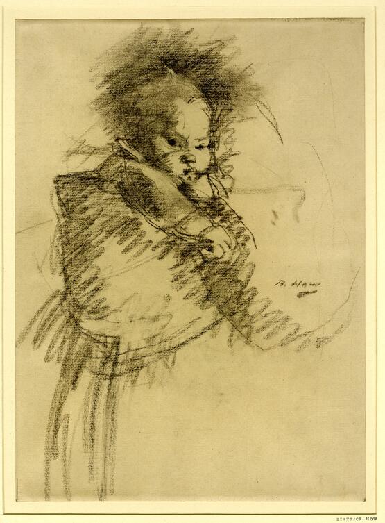 Study of a baby (recto) (1907-1932)