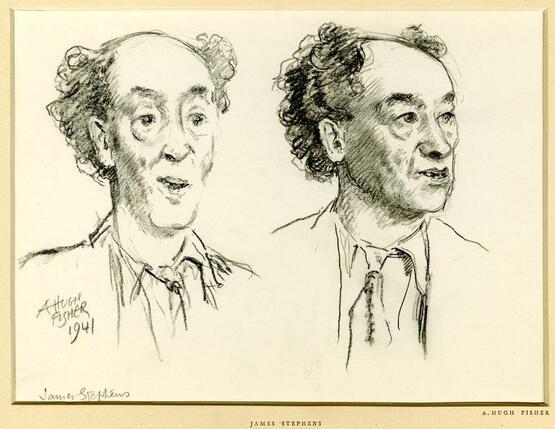 Two Sketches of James Stephens (1880-1950) (1941)