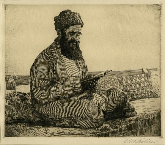 Reading Jew of Bokhara II (1915)