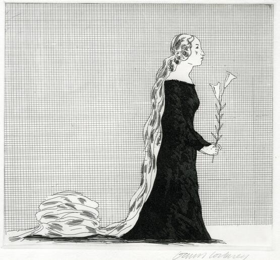 The Older Rapunzel (from Illustrations to Six Fairy Tales from the Brothers Grimm) (1969)