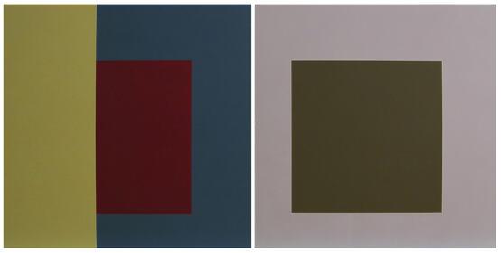2 Painting No. 3 (Woburn) (diptych) (1993)
