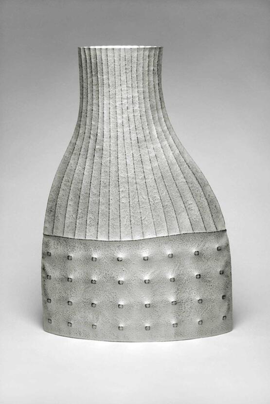 Tall Tin-Plated Copper Vase (2004)
