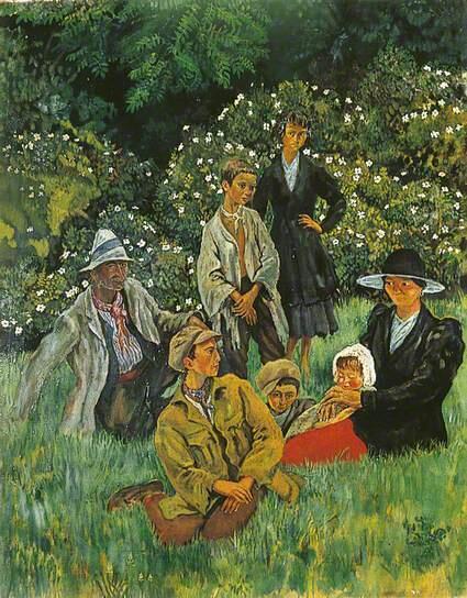 A gypsy family (1922)