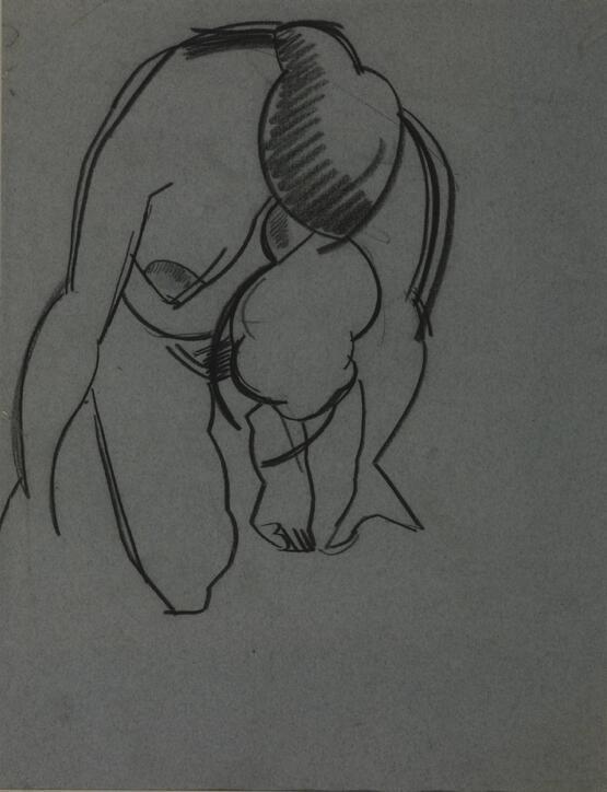 Crouching Nude (1919)