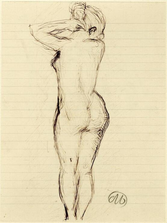 Female nude (1881-1931)