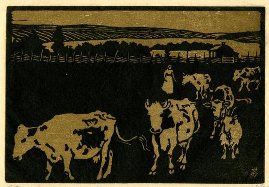 Afton (Tynderö, Medelpad) (Evening) (1909)