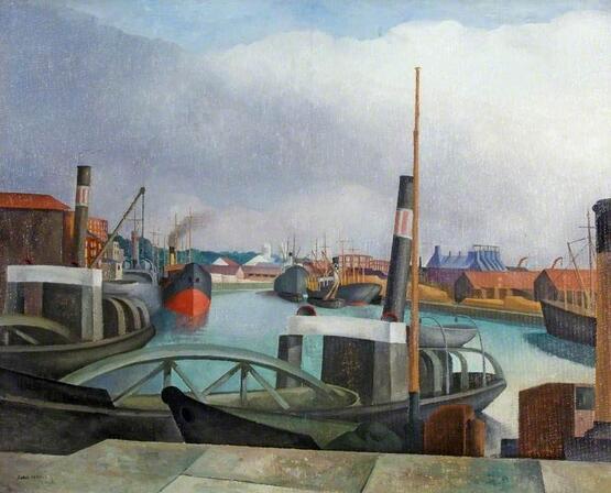 The Dredgers, Bristol Docks (1924)