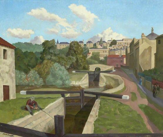 The Old Canal, Bath (circa 1926)
