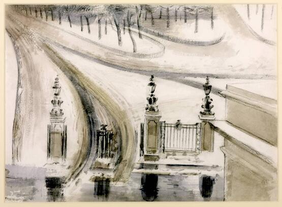 London Winter Scene, No. 2 (1940)