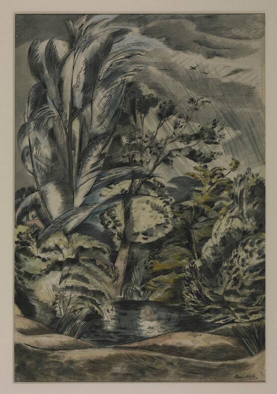 Tench Pond in a Gale (1921-22)
