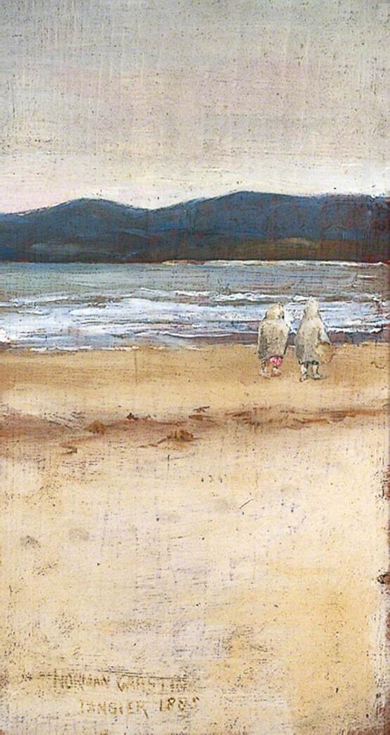 On the Sands, Tangier (1885)