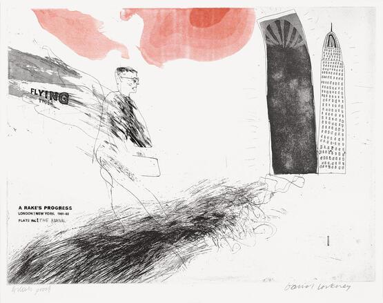 A Rake's Progress - 1. The Arrival (A Graphic Tale comprising 16 Etchings) (1961-63)
