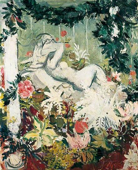 Nude with Flowers (1944)