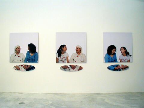 Mother, Daughter and I (triptych) (2003)