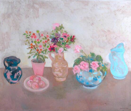 Still Life with Roses and Anemones (1953)