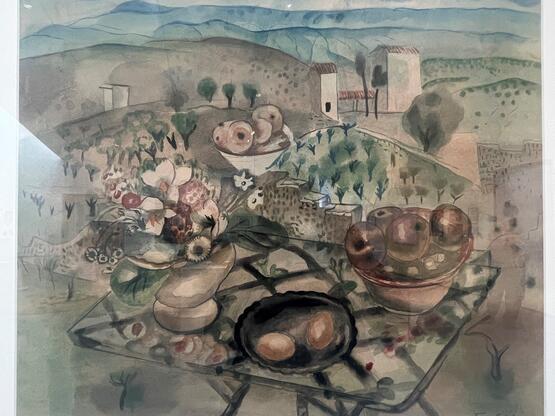Still Life, with Landscape (1929)