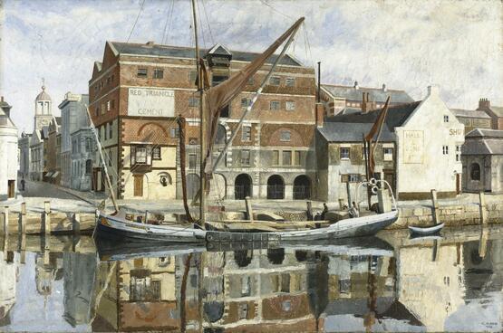 The Blue Barge, Weymouth (1934)