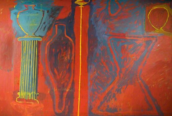 Pagan Painting I (Votives and Libations in Summons of the Oracle) (1982)