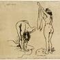 Les Baigneuses (Femmes s'essuyant) (1896)