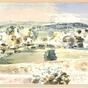 Landscape of the Vale (View from Madams towards the Cotswolds) (circa 1941)
