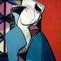 Woman by a Leaded Window (1958)