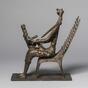Mother and Child in Ladderback Chair (1952)