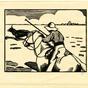Figure on horseback wielding spear (1922)