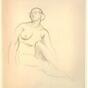 Study of a nude woman (1915)