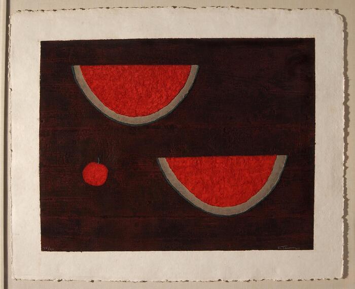 Sandías con Manzano (Watermelons with an Apple) (1985)