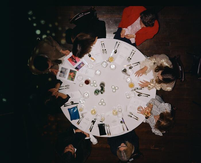 The Artist's Table with Jeremy Deller 29 November 2023. Photo Eddie Otchere